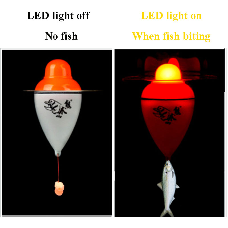 Night Float Fishing - Flotador de pesca inteligente con alarma,