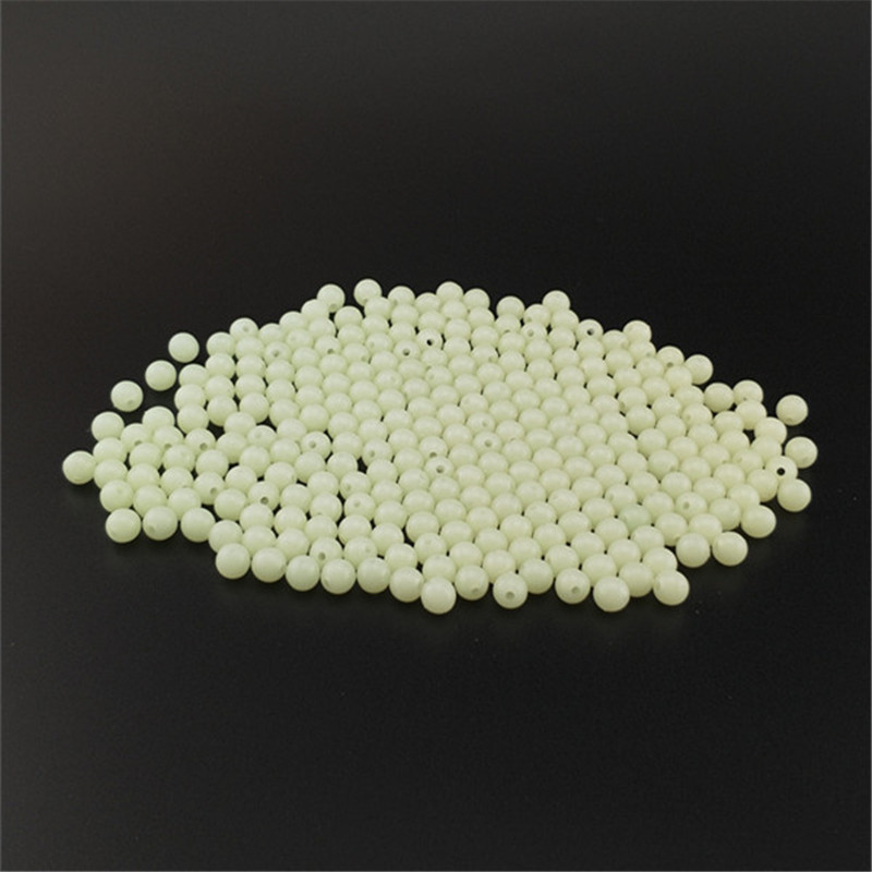 Night Float Fishing - 100 unids/lote cuentas luminosas 3mm-8mm granos