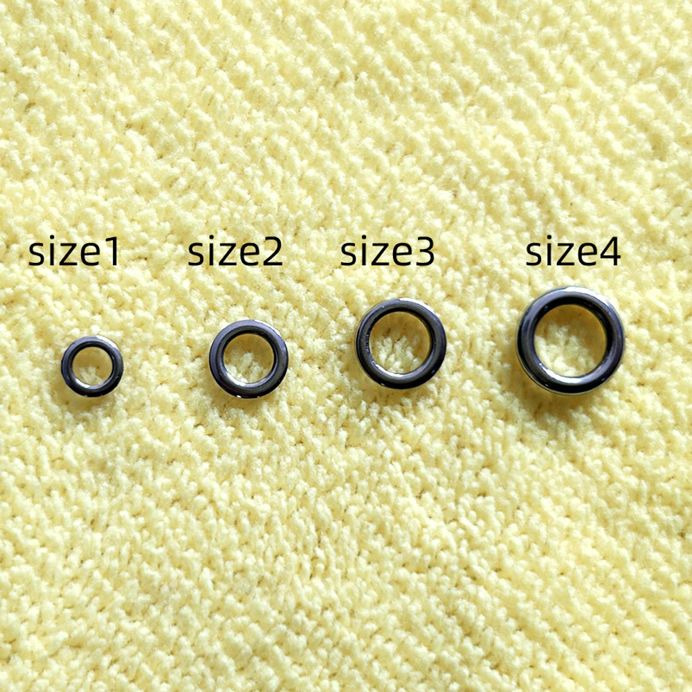DNDYUJU 50 Uds. Anillo sólido  - Fishing Equipment Gear reseña y precio