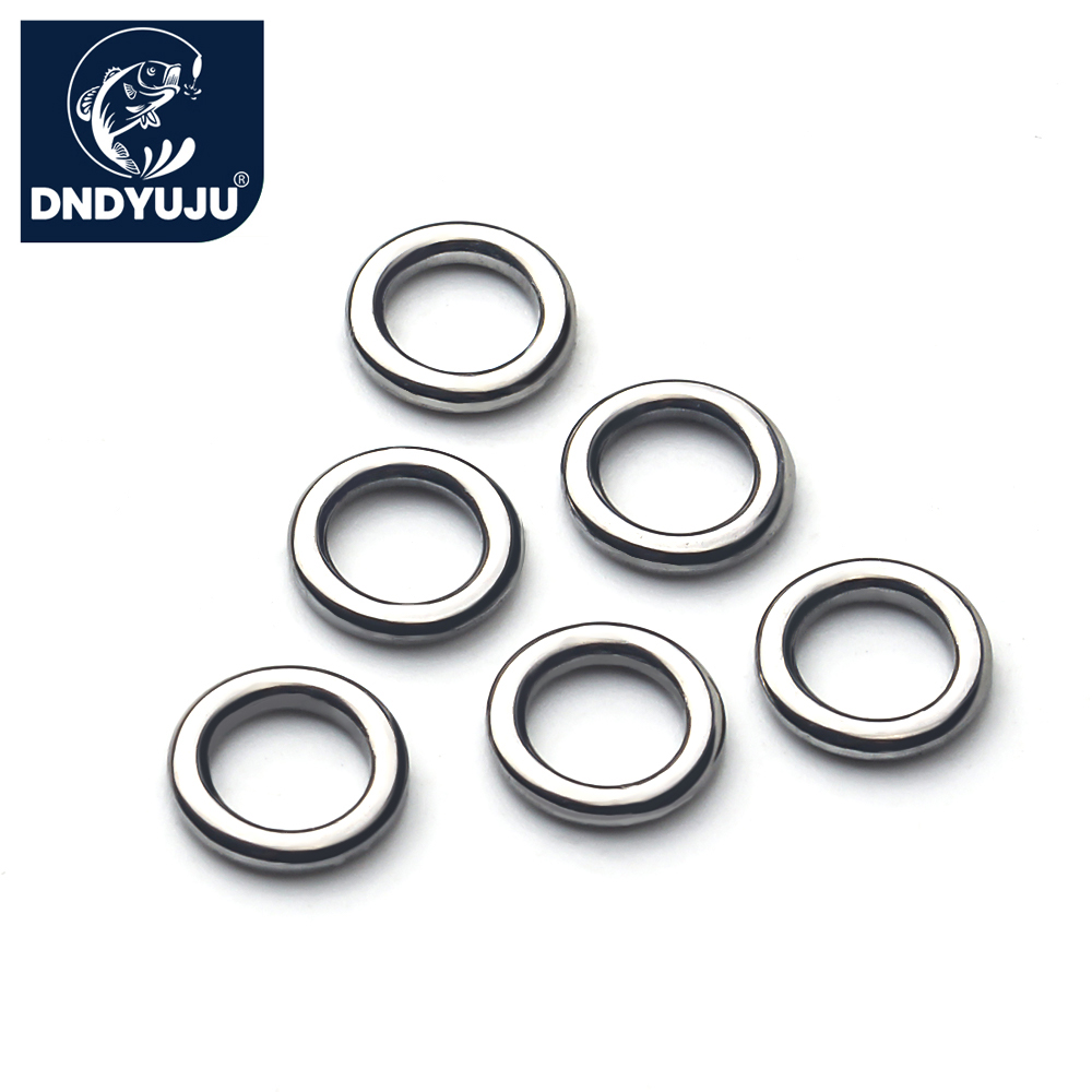 DNDYUJU 50 Uds. Anillo sólido  - Fishing Equipment Gear reseña y precio
