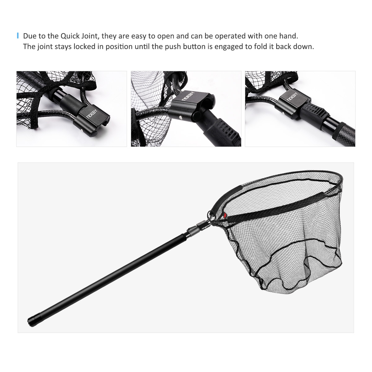 Red de Pesca Telescópica NOEBY - Landing Net Telescopic reseña y precio