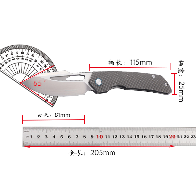 Nuevo cuchillo plegable de ace - Fishing Equipment Kitchener reseña y precio
