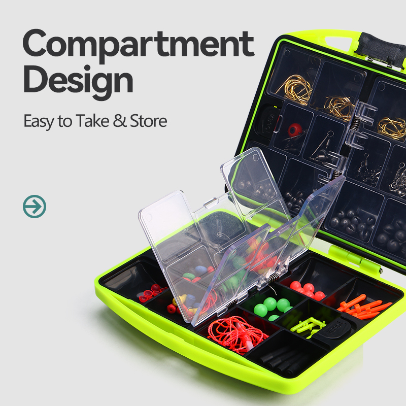 WEIHE - Juego de 185 Accesorio - Fishing Equipment Organizer reseña y precio