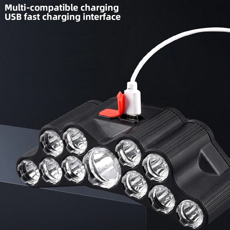 Linterna frontal de 11 LED, lá - Fishing Headlamp reseña y precio