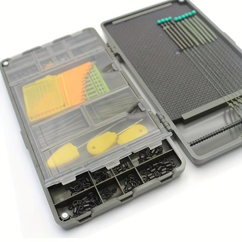 Caja de aparejos de pesca con  - Fishing Equipment Organizer reseña y precio