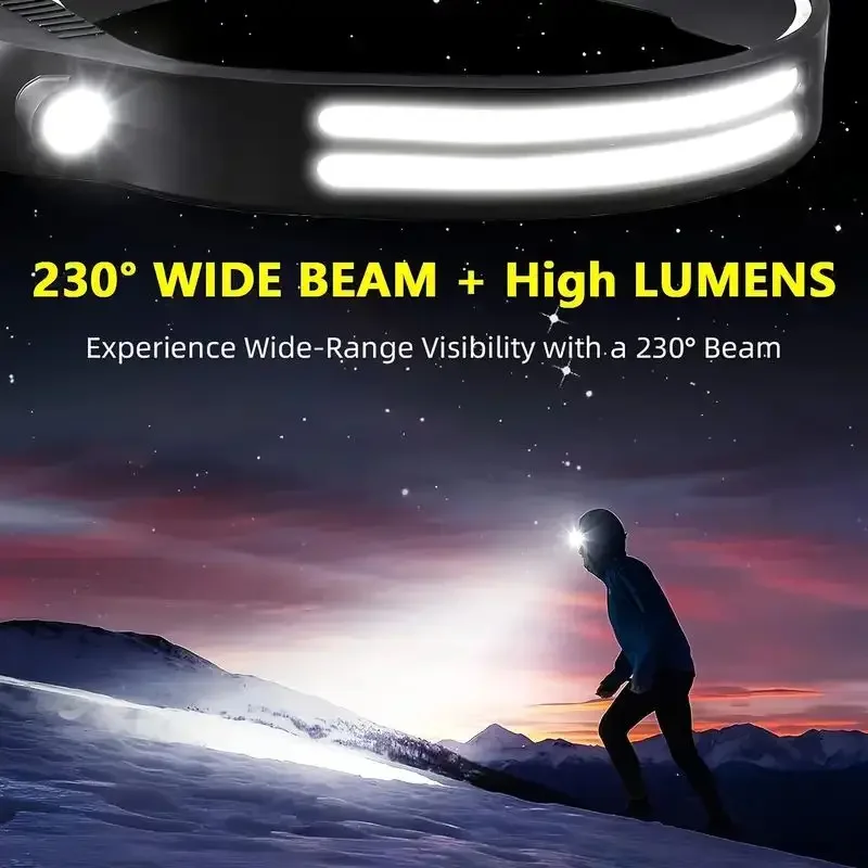 Linterna frontal LED con Senso - Fishing Headlamp reseña y precio