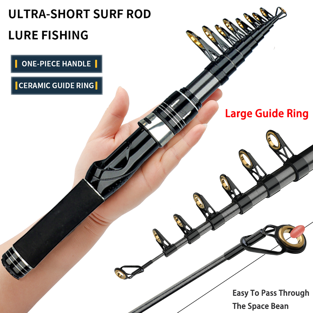 Caña de pescar con señuelo tel - Sea Fishing Equipment Uk reseña y precio