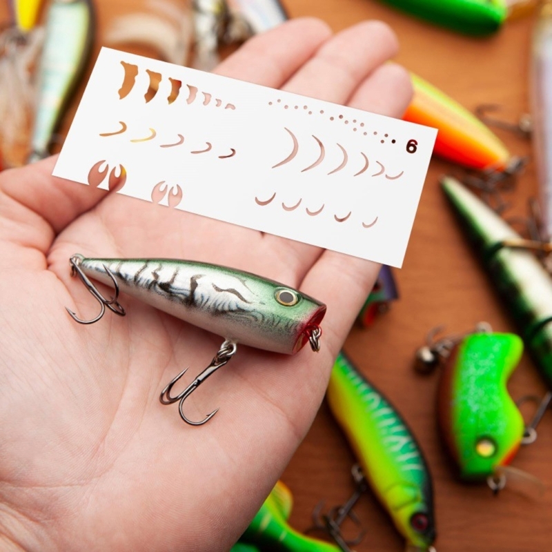 Plantillas pintura señuelos pe - Fishing Equipment Gear reseña y precio