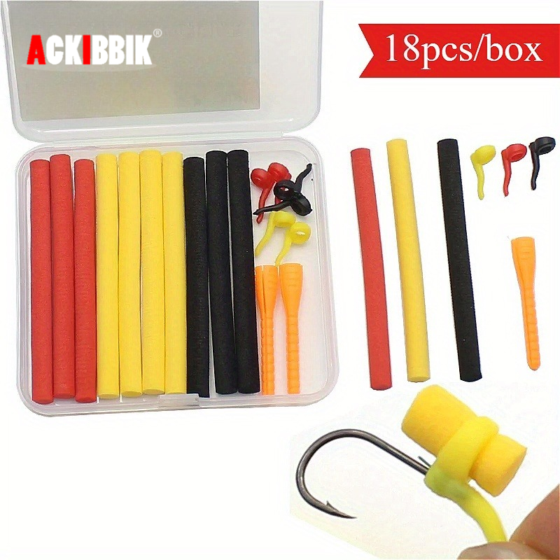 18 unids/caja accesorios de pe - Fishing Equipment Gear reseña y precio