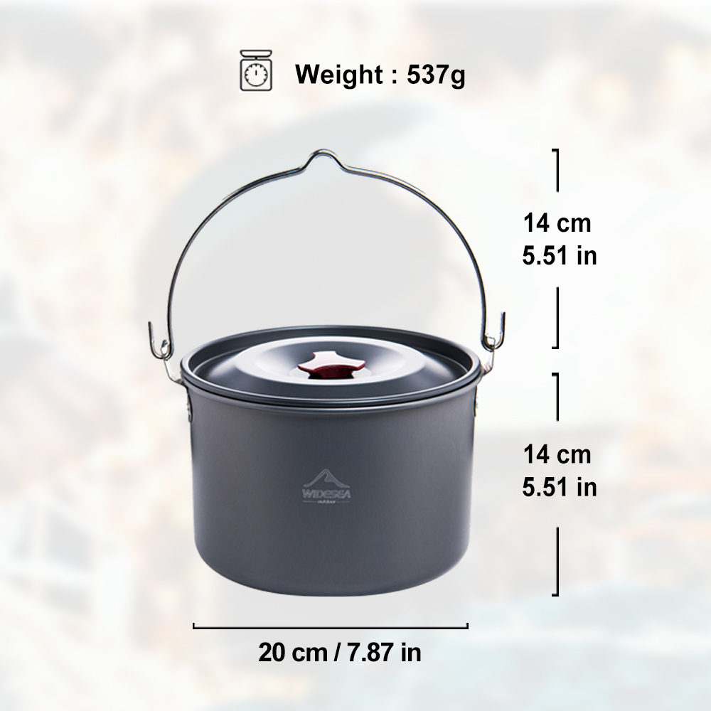 Widesea-Olla colgante de 4L pa - Fishing Equipment Kitchener reseña y precio