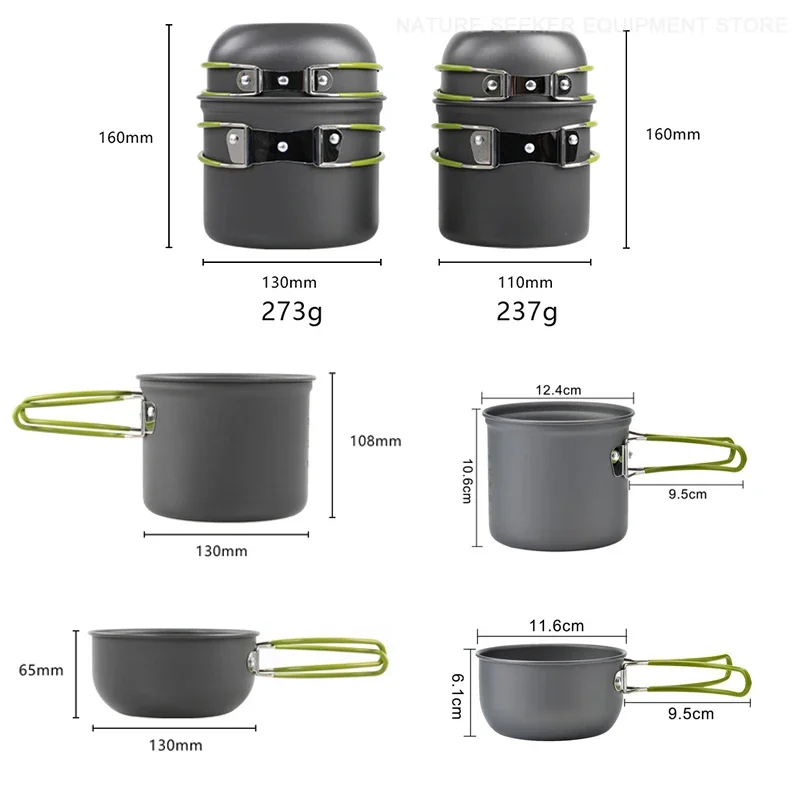 Kit de vajilla para acampar, j - Fishing Equipment Kitchener reseña y precio