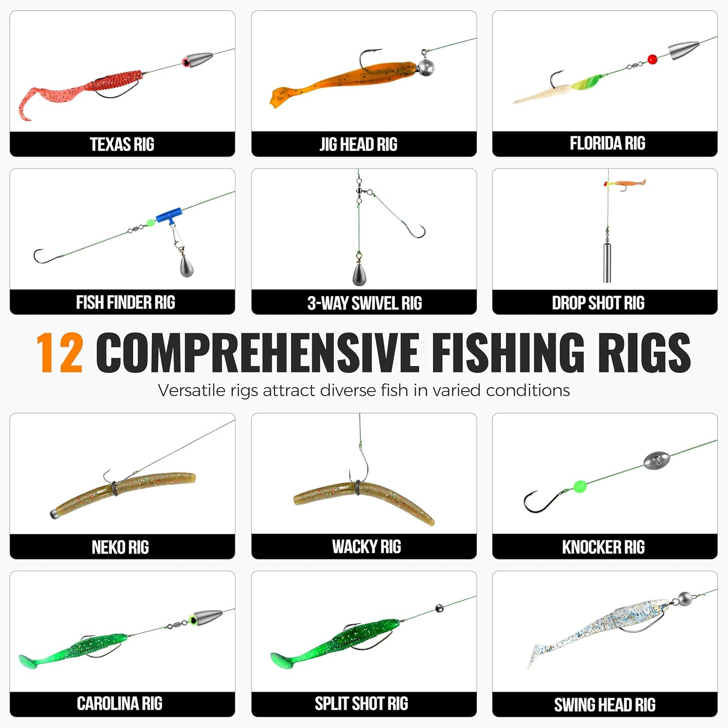 Kit de Accesorios de Pesca de  - Fishing Equipment Organizer reseña y precio